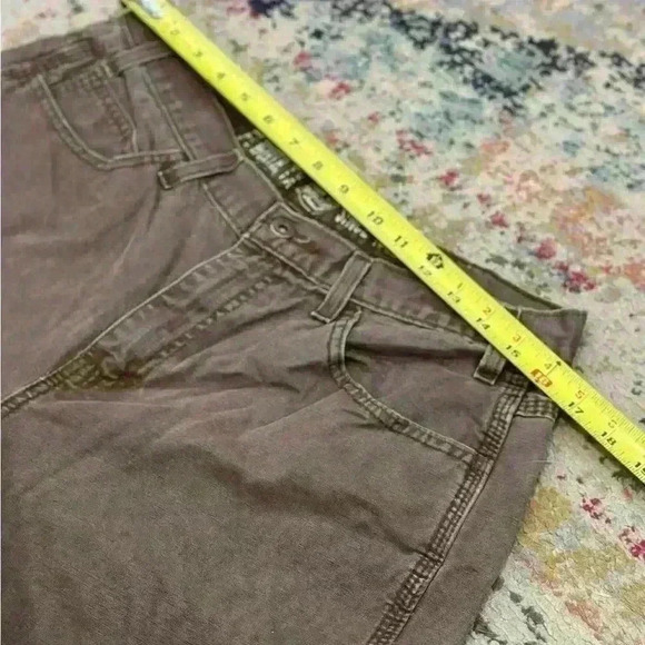 Vintage‎ Dickies Carpenter Cargo Relaxed Workwear Shorts W32 Brown - Picture 4 of 7